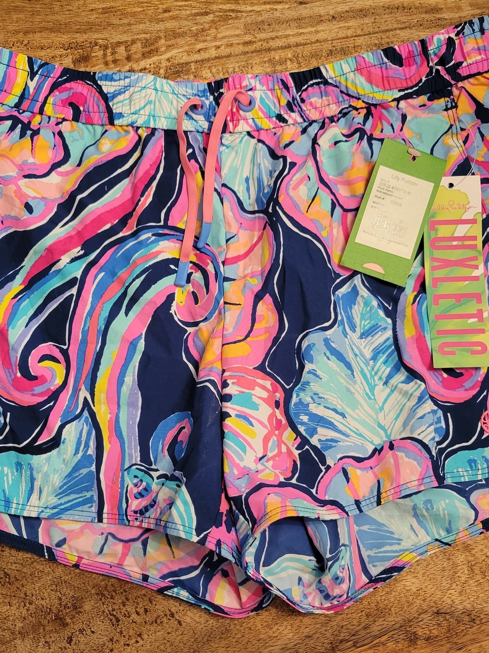 Lilly Pulitzer Navy Multi-Color Printed Women's Shorts